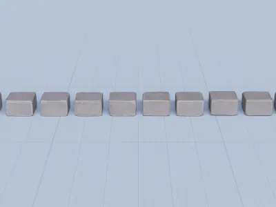 Stone Block Pack Vol 01 - Variant 02 Low-poly 3D model