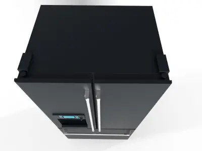 Cafe ENERGY STAR Smart Counter-Depth French-Door Refrigerator  3D model
