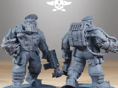 Orkaz Skillers 3D print model