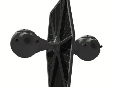 TIE Experimental M1 3D model