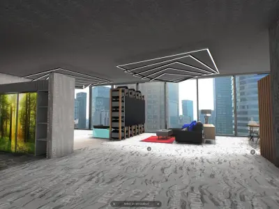 Virtual-Reality Apartment for metaverse 3D model