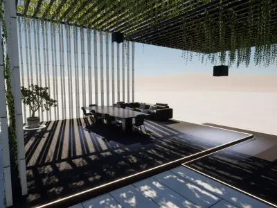 Pergola 3D model shop