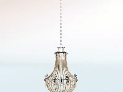 The Mud Chandelier 3D model