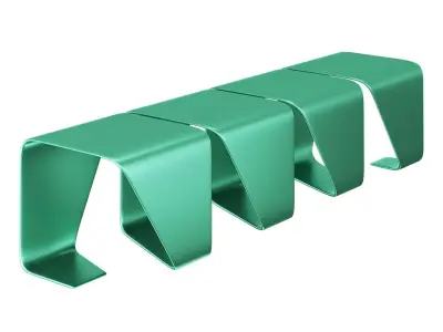 DNA bench by Vinchiguerra 3D model