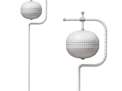 Duke Floor lamp by Mezzo Collection 3D model