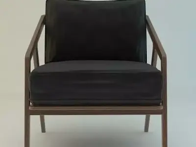 Lounge Chair - Katakana  3D model