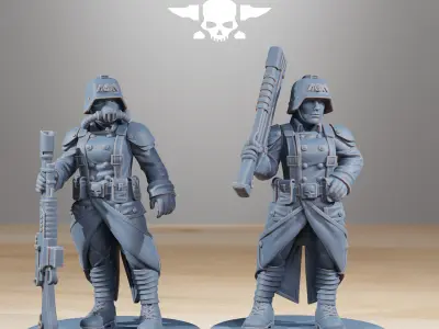 GrimGuard Sisters of War 3D print model