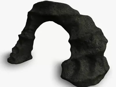 Small Arch - Cave Low-poly 3D model