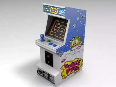 ARCADE MINI CABINET RASPBERRY CASE 3D print model