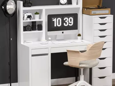 IKEA - Office workplace 33 3D model