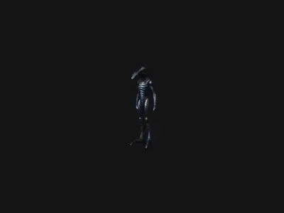 Zylorinax -  Sci-Fi Alien 3D model