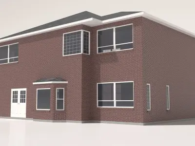 House-006 - Low Poly 3D model