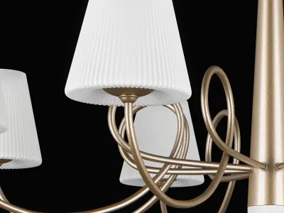 81429x Vortico Lightstar Chandelier 3D model