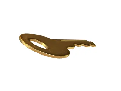 Key V1 001 Low-poly 3D model