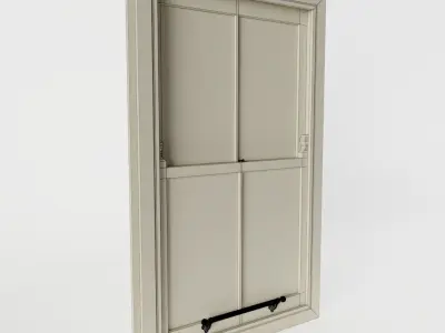 Victorian Sash Window 3D model