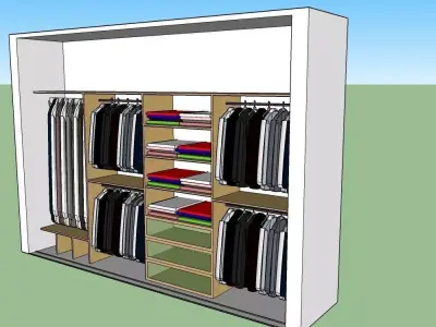 Wall cabinet 3D model