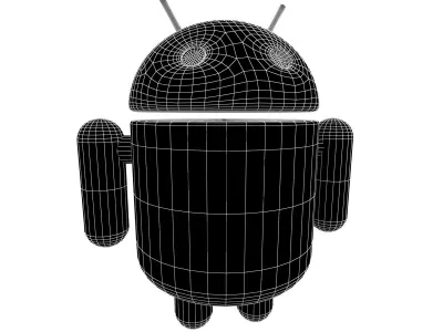 Android Robot v1 003 Free low-poly 3D model