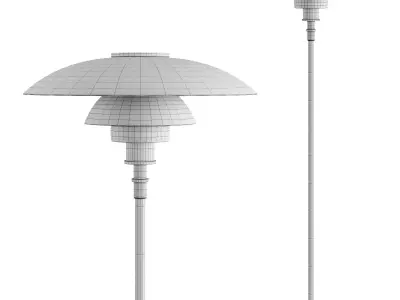 PH 4-3 Floor Lamp by Louis Poulsen 3D model