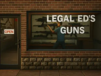 FPS Tactical Gun Pack RTX V2 gun shop Low-poly 3D model