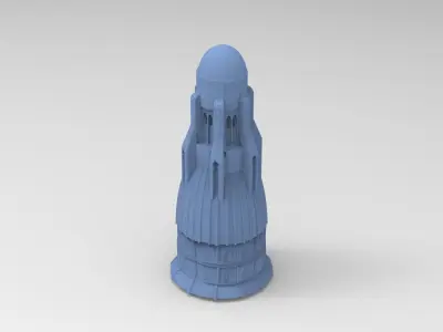 Arabian Sea Tower Top 3D model