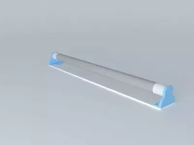 Long Lamp Free 3D model