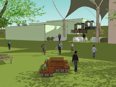 Urban Oasis 3D model