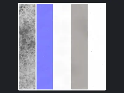 Stylized Concrete Material 02 - Substance 3D Designer Texture