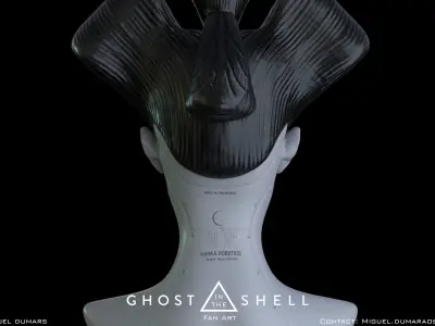 Geisha Bust 3D model