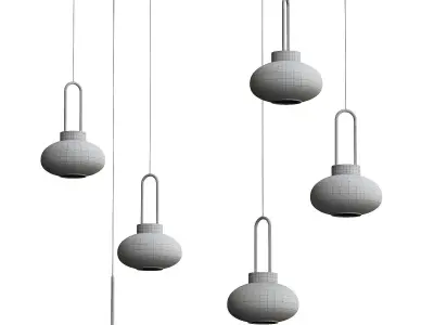  Rezza pendant light 3D model