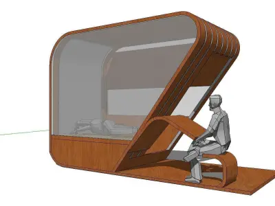 Creative Design-Holiday Cabin-023 3D model