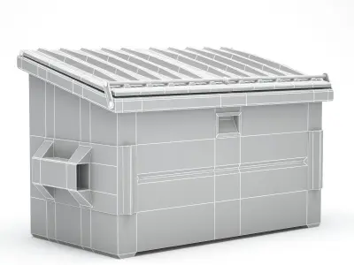 Garbage Dumpster 3D model