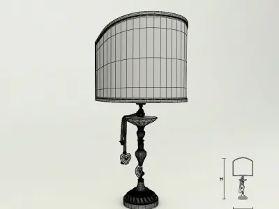 Masiero VE1002 TL1 table lamp 3D model
