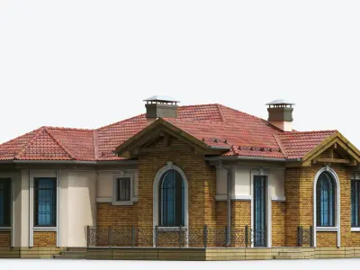 Residential House 32 3D model