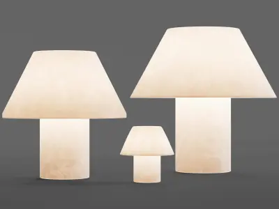 079 Parachilna Petra Table Lamps by Monologue London 00 3D model