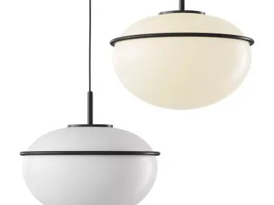 PUMP PENDANT WOUD - Hanging lamp 3D model