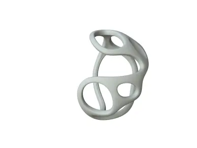 SciFi Cube Object No 39873 Low Poly Shape Texture
