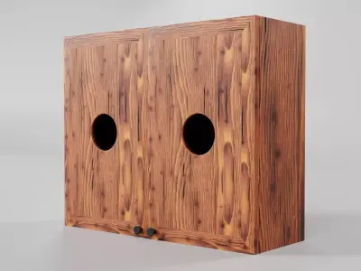 Kitchen Cabinet CG49 3D model