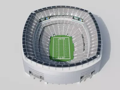 metlife stadium 3D model