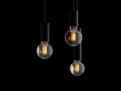 Lamp for interior 004 3D model