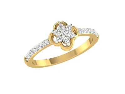Light weight ring model  3D print model 12