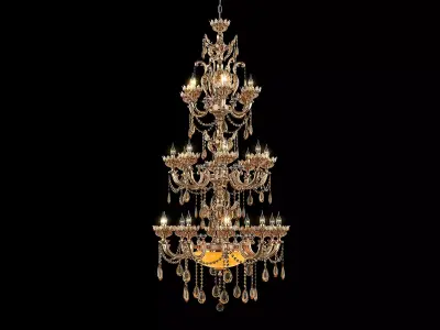 MD 89325-27 Osgona Chandelier 3D model