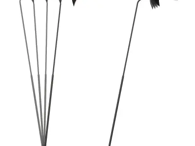 Floor Lamp Asta 3D model