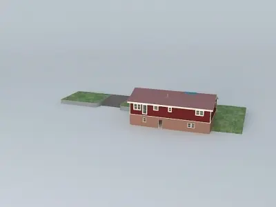Modular house 2322 Free 3D model