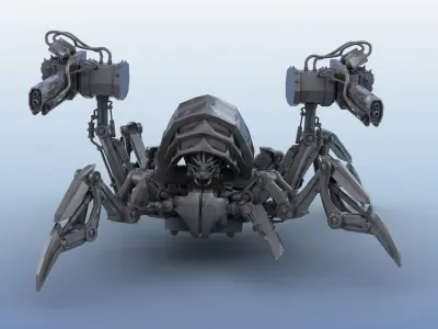 Robot Spider 3D model