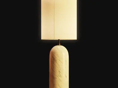 Lamp Floor Gubi Gravity XL High 3D model