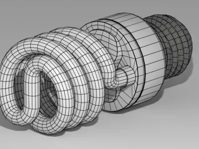 Light Bulbs Free low-poly 3D model