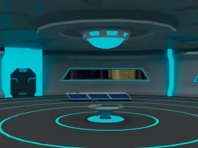 Fraction Lab Low-poly 3D model