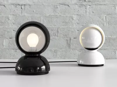 Eclisse Table Lamp Free 3D model