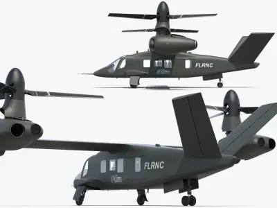  US Military Aircrafts Rigged Collection 3 