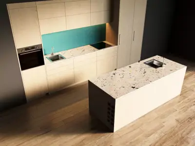 65-Kitchen5 texture 6 3D model